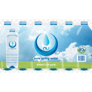 Nu Pure Spring Water 24 x 600ml (ctn) – Provista Australia Pty Ltd ...