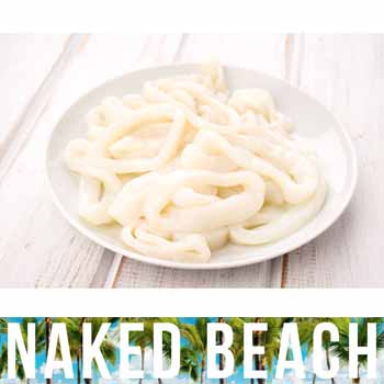 Naked Beach Blanched Squid Rings