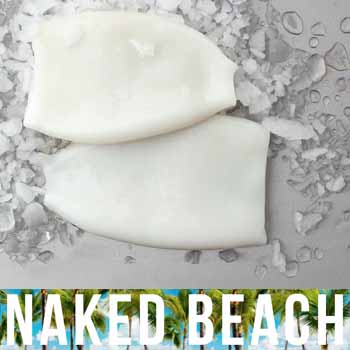 Naked Beach Squid Tubes